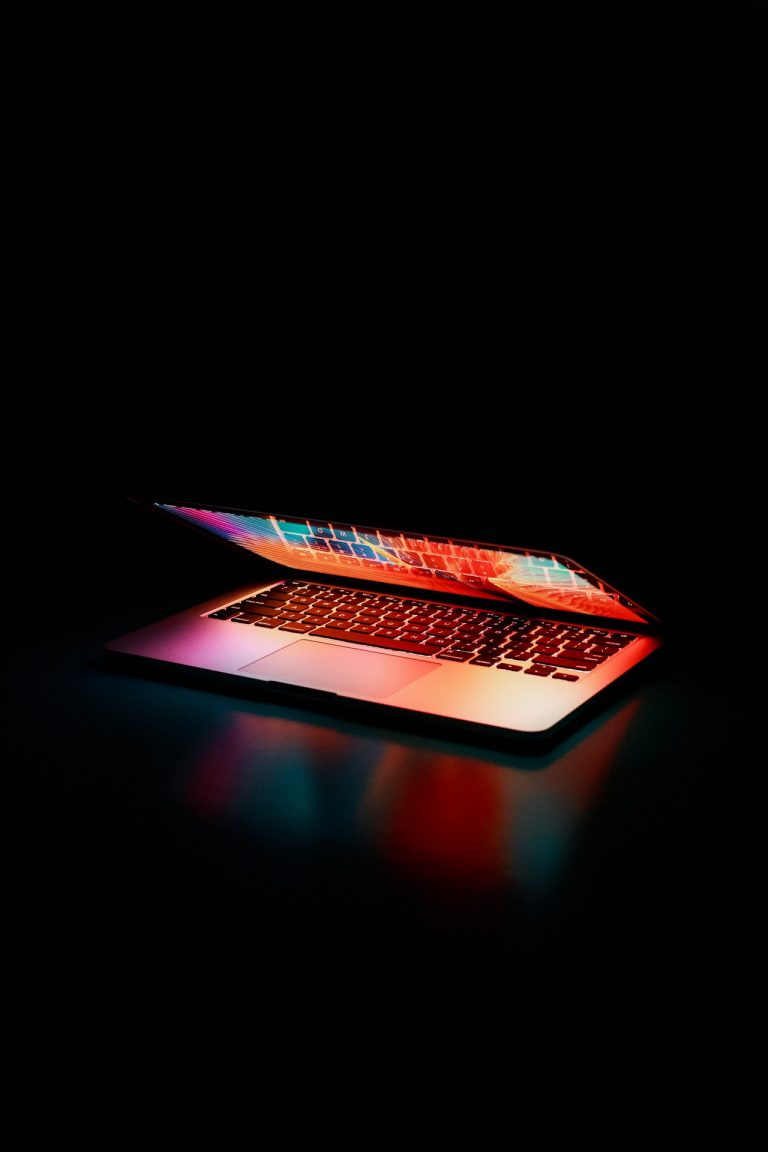 a red and blue object
