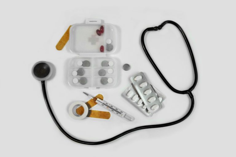 a close-up of a stethoscope